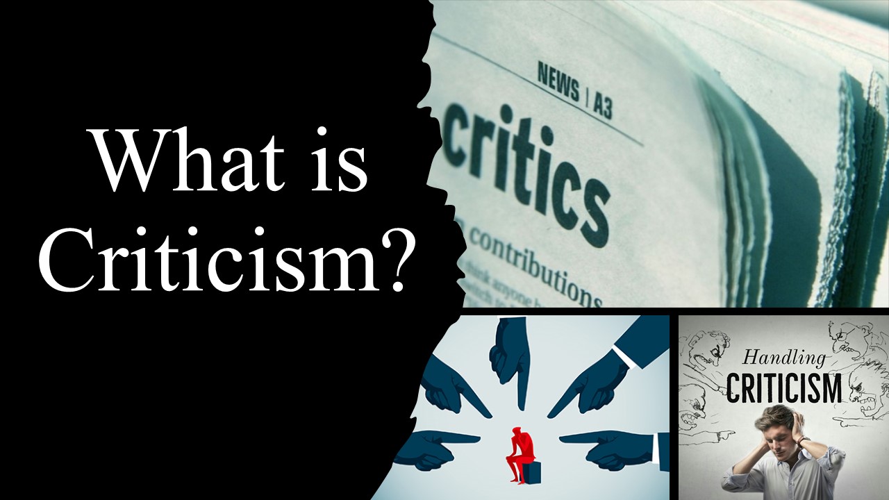 What Is Criticism?